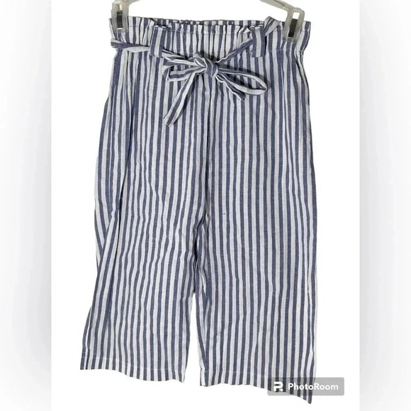 Rare Editions Two Piece Matching Set Linen Blend Little Girls Outfit - Picture 6 of 7